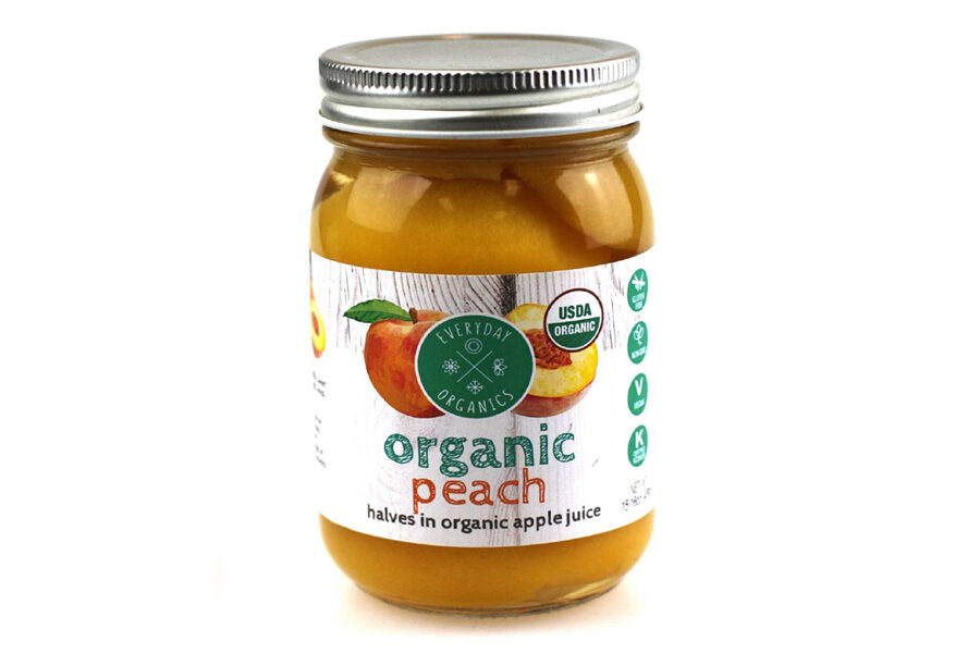 Everyday Organics  - Organic Peach and Apple Juice